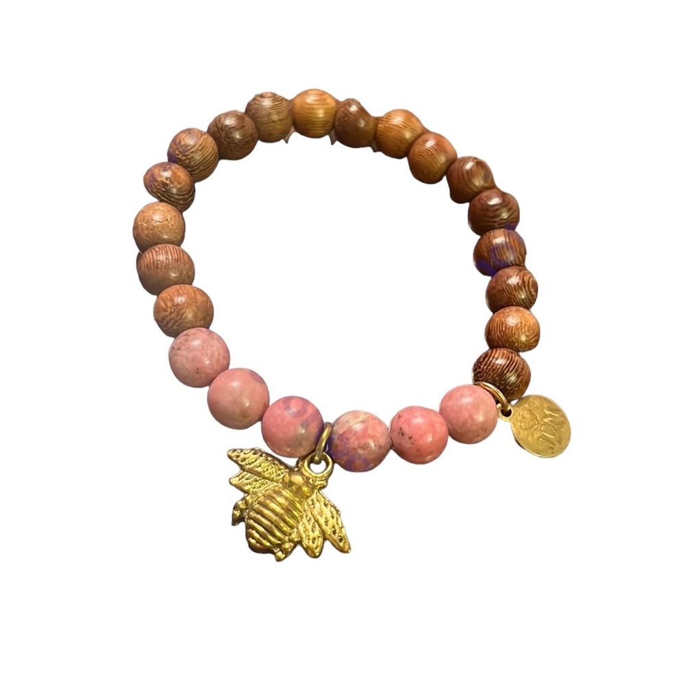 Beaded Bee Bracelet